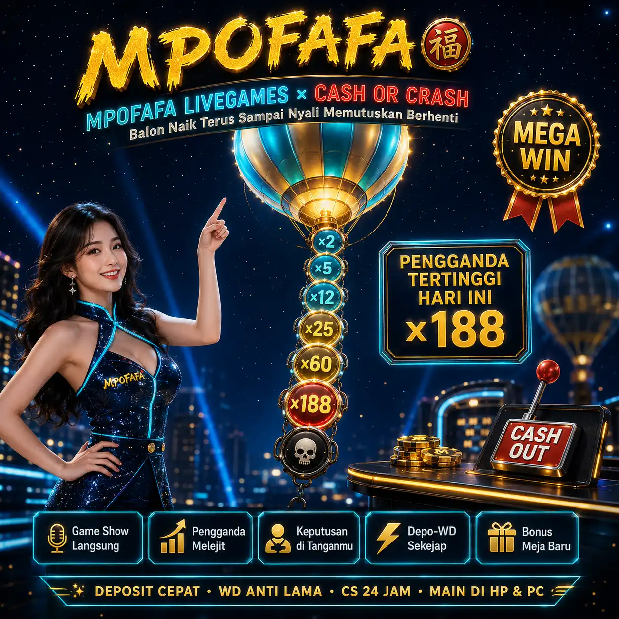 MPOFAFA Livegames Cash or Crash